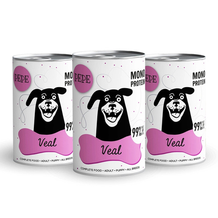 PEPE MONO PROTEIN Veal 3x400g
