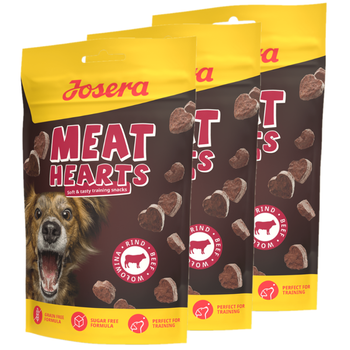 Josera Meat Hearts Beef 3x70g