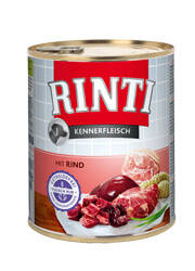 NO PORK Rinti Kennerfleisch wet dog food - beef 800g