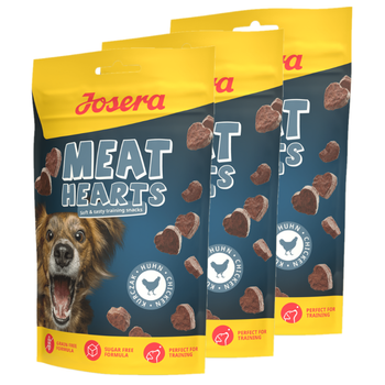 Josera Meat Hearts Chicken 3x70g