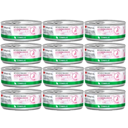 Disugual Wet cat food Veterinary HYPOALLERGENIC Rabbit (adult) 12x85g