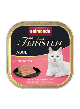 Animonda Vom Feinsten Adult Cat Turkey Hearts 100g