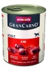no pork Animonda GranCarno Adult Dog Beef 6x800g