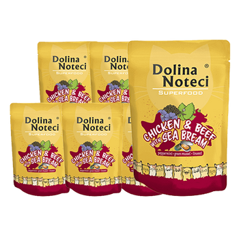  NO PORK Dolina Noteci Superfood Chicken and Beef with Couch 10x85g