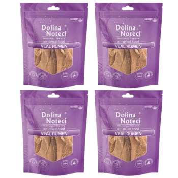 DOLINA NOTECI Natural Treats Veal Rumen veal rumen dog treat 4x100g