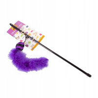 Dingo Cat rod - ball with tail purple