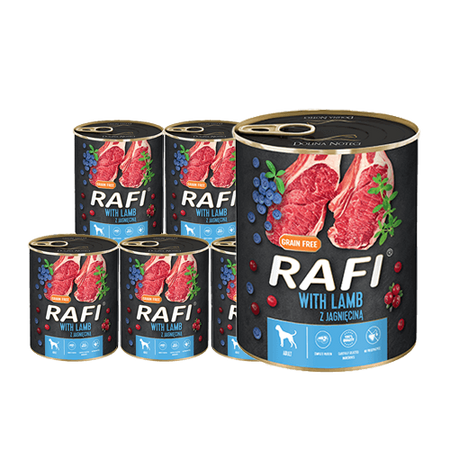 NO PORK Dolina Noteci Rafi with lamb 6x800g