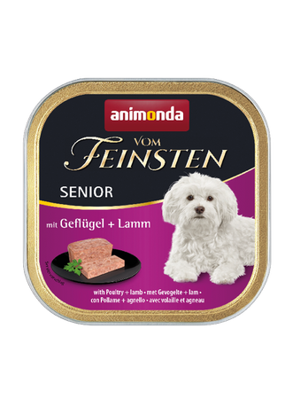 Animonda Dog Vom Feinsten Senior Poultry with lamb 150g