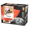 SHEBA pouch 12x85g Selection in Sauce Juicy Flavours – wet cat food in sauce (with beef, lamb, chicken, turkey)