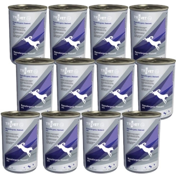 no pork TROVET VPD Hypoallergenic Venison for Dogs Can 12x400g