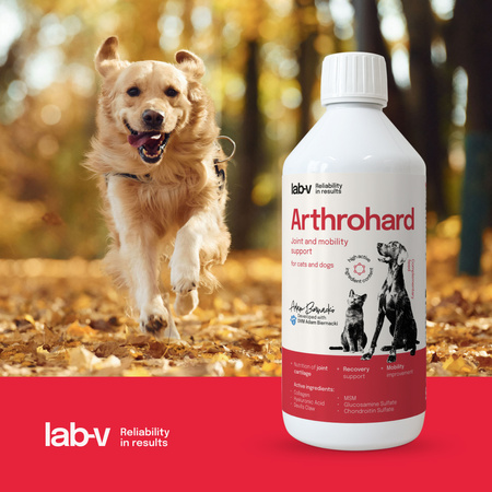 Lab-v Arthrohard 500ml Joint support supplement for dogs and cats