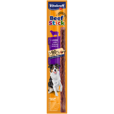 Vitakraft Beef Stick Dog Kabanos with Lamb 12g