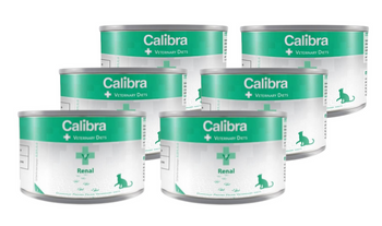 no pork Calibra Veterinary Diets Cat Renal 6x200g