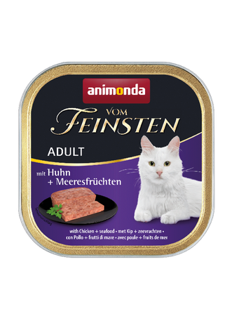 Animonda Vom Feinsten Adult Cat Chicken & Seafood 6x100g