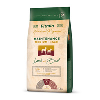 FITMIN Medium Maxi Maintenance Lamb & Beef 12 kg