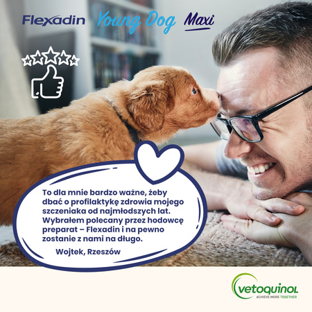 VETOQUINOL Flexadin Young Dog Maxi 60bites