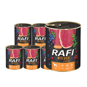 NO PORK Dolina Noteci Rafi with duck 6x800g