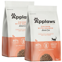 Applaws Adult Chicken with Extra Duck Dry Cat Food 2x7.5 kg