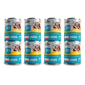 no pork Frendi Pieces in delicate chicken sauce 8x800g