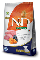 no pork Farmina N&D Pumpkin Grain Free Canine Puppy Mini Lamb&Blueberry 2.5kg