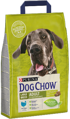 no pork Purina Dog Chow Large Breed Adult with turkey 14kg