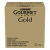 Purina Gourmet Gold Chunks in Gravy Mix 96x85g