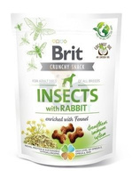 no pork Brit Care Dog Crunchy Cracker Insects Rich In Rabbit 200g