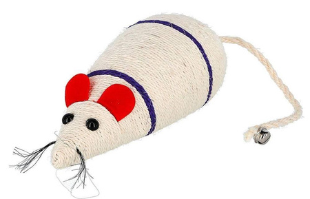 KERBL Large Sisal Mouse toy 31.5x13x10.5cm