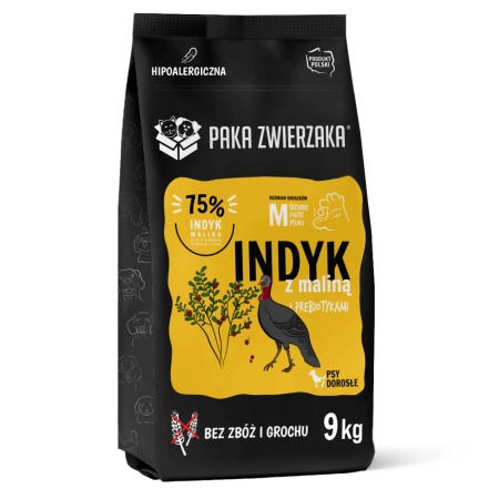 Paka Zwierzaka Seventh Heaven Turkey with Raspberry 9kg