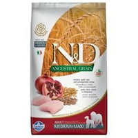 no pork Farmina N&D Ancestral Grain Canine Adult Medium&Maxi Chicken&Pomegranate 12kg