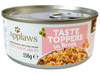 Applaws Taste Toppers Natural Wet Dog Food Chicken with Ham and Vegetables 156g