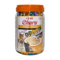 INABA Churu Diet for cats - mix with chicken 50x14g