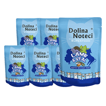  NO PORK Dolina Noteci Superfood Lamb with Veal 10x85g