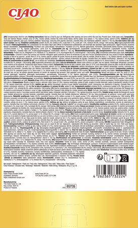 INABA Cat Churu Tidbits - tuna and salmon 8x12g