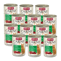 no pork Animonda Cat Carny Adult Beef, Turkey and Rabbit 12x400g