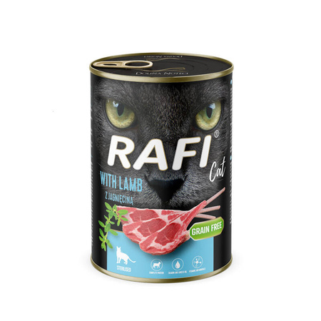RAFI Cat Adult Sterilised with lamb 400g