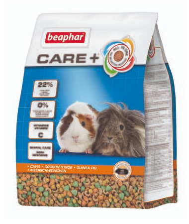BEAPHAR- Care+ Nature Guinea Pig 1.5kg - Super Premium food for guinea pigs