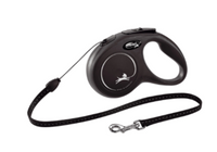 Flexi Leash New Classic S Rope 5m Up to 12kg Black