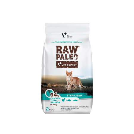 Vetexpert Raw Paleo Sterilized Cat 2kg
