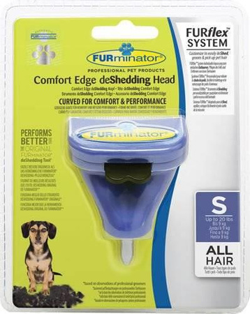 FURMINATOR Furflex combing head for combing out undercoat for small dogs