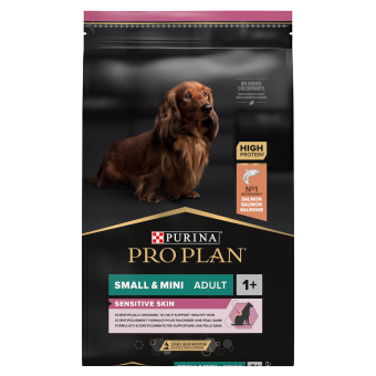 PRO PLAN Sensitive Skin Small & Mini Adult Dog Food Rich in Salmon 7kg