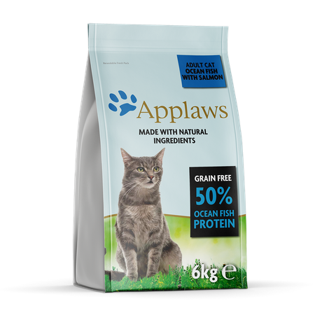 NO PORK APPLAWS Complete Dry Adult Ocean Fish With Salmon 6kg
