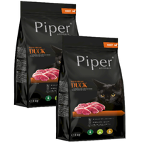 DOLINA NOTECI Piper Animals with duck for cats 2x3kg