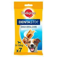Pedigree DentaStix Dental Treats for Dogs from 4 Months Old and Weighing 5-10kg 110g