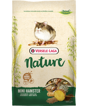 Versele-Laga Mini Hamster Nature - Food for Dwarf Hamsters 400g