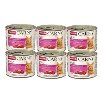 no pork Animonda Cat Carny Adult Multi Meat Cocktail 6x200g