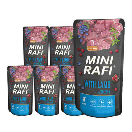 DOLINA NOTECI Mini Rafi with lamb 10x150g
