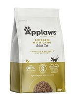 no pork APPLAWS Complete Dry Adult Chicken With Lamb 7,5kg