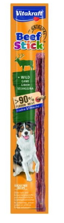 Vitakraft Beef Stick Kabanos with venison for dogs 12g