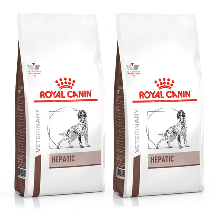 no pork ROYAL CANIN Hepatic 2x12kg